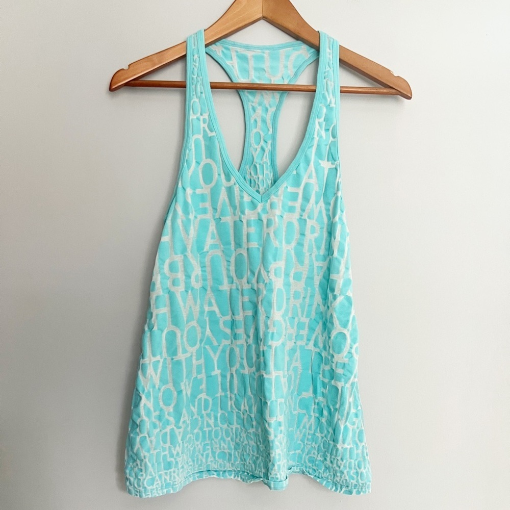Rare Vintage Lululemon Manifesto Tank Top Size 6